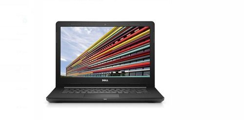  Core I3 7th Gen Dell Inspiron 14 इंच लैपटॉप 4 Gb रैम के साथ उपलब्ध रंग: काला 