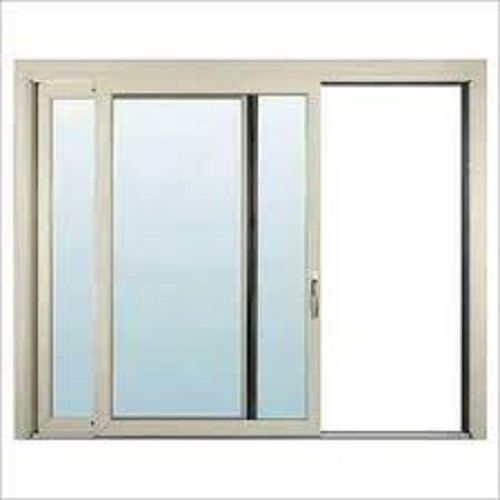 Corrosion Resistant Long Durable White Aluminum Windows For Home And Office Screen Netting Material: Fiberglass