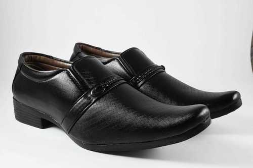 Double Core Honeck Men Formal Shoes For Men With Synthetic Leather Materials, Black Color