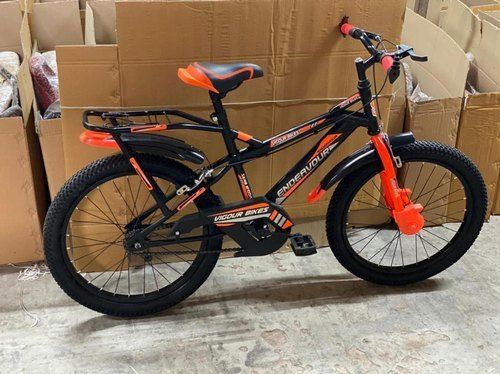 Kids Portable Stylish Design Mild Steel Functional Orange And Black Endeavour Ranger Bicycle Fork Length: 59Inch Inch (In)