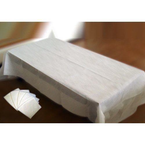 Light Weight Eco Friendly Plain Disposable Non Woven White Bed Sheet For Medical Use Length: 48 Inch (In)