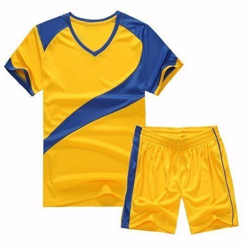 Men'S Short Sleeves And Round Neck Breathable Polyester Sports T Shirt With Short Pant Age Group: Adults