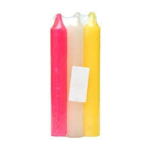 Multi Color Scented Pillar Paraffin Wax Candles For Home For Home And Office