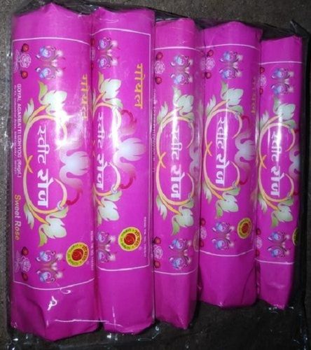 Natural Rose Fragrances And Aromatic Environment Friendly Bamboo Agarbatti