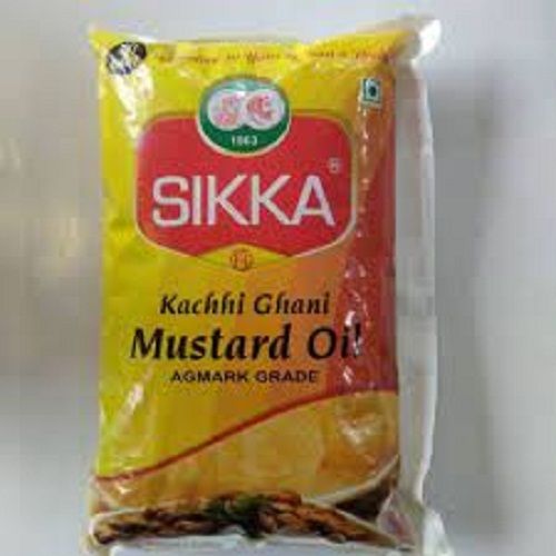 No Added Preservatives And Rich Aroma Sikka Kachi Ghani Mustard Cooking Oil