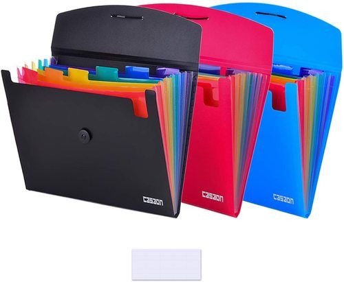 Plain Pvc Foldable File Folder For Keeping Documents(A4-A3 Size) Yes