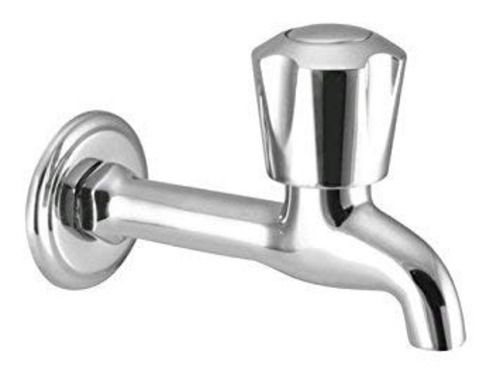 Hdpe Silver Color Brass Water Tap With Anti Corrosion Properties For Bathroom Fitting