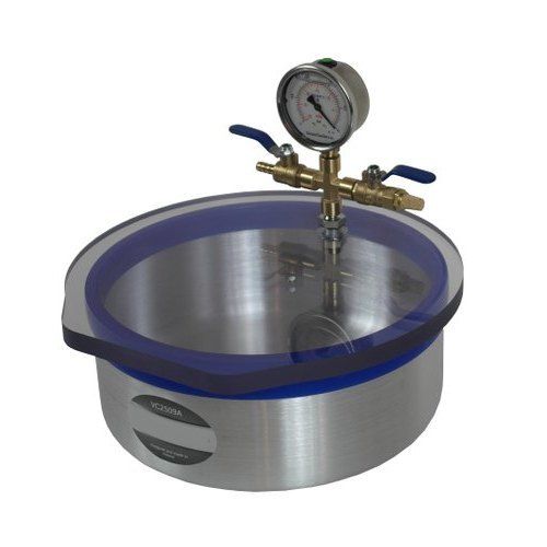 100 Percent Aluminium Vc2509A 4.8L Vacuum Chamber Strong And Long Lifespan Application: Drying