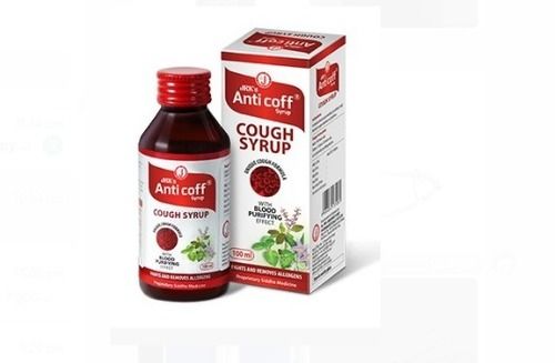 Anti Cough Syrup 100ml With Blood Purifying Effects For Relief Common Cold, Flu And Allergies