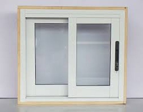 Frames Systems Interior Designs White And Golden Aluminum Windows For Home Screen Netting Material: Fiberglass