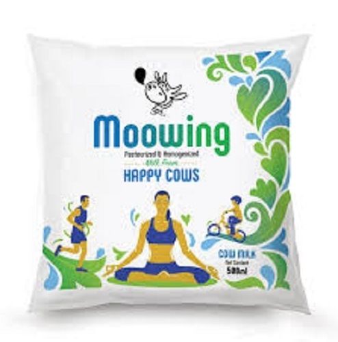 100 Percent Pure Tasty And Nutritious Moowing Happy Dairy Cow Milk, 500Ml Age Group: Old-Aged