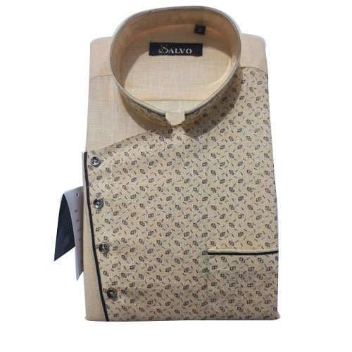 Skin Friendliness Comfortable And Breathable Slim Fit Printed Cotton Brown Kids Shirts Age Group: 2-7