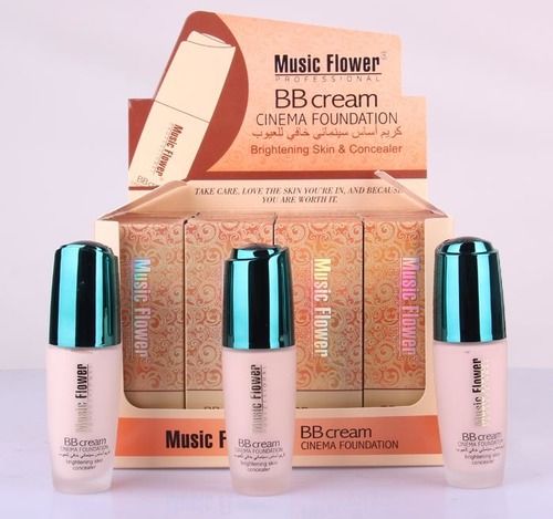 Music Flower Full Coverage Waterproof Concealer Cream Long Lasting Face  Liquid Foundation at Rs 200/piece, फेस ग्लो फाउंडेशन in New Delhi