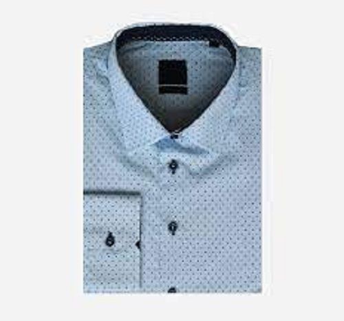 Full Sleeves Comfortable And Breathable Printed Cotton Mens Casual Shirts