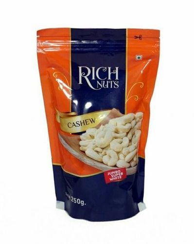 Natural Dried High In Fibre Whole Roasted Cashew Nuts 