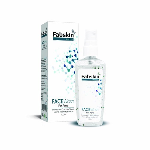 प्राकृतिक सामग्री से बना और दैनिक उपयोग के लिए बिल्कुल सही 100Ml फैबस्किन एंटी एक्ने फेस वॉश सामग्री: मिनरल