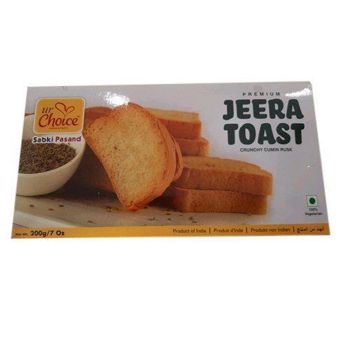 Naturally Baked Tasty And Crunchy Jeera Butter Toast 