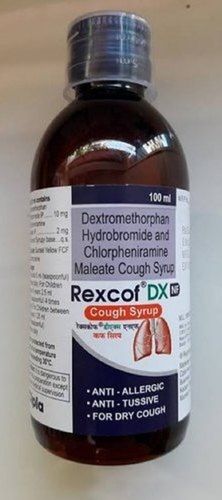 Rexcof Dx Cough Syrup, 100 Ml