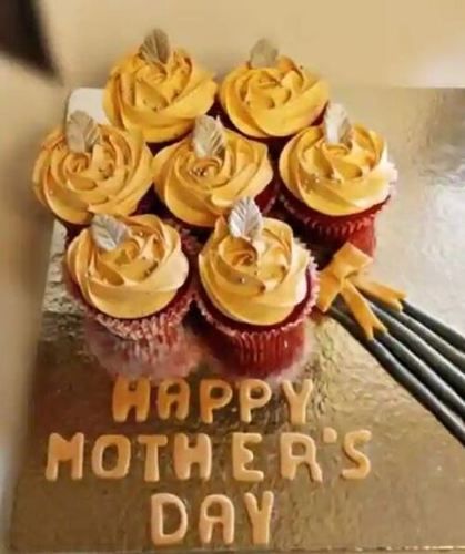 100% Fresh And Sweet Mango Flavoured Round Designer Cup Cakes For Mothers Day  Fat Contains (%): 28 Percentage ( % )