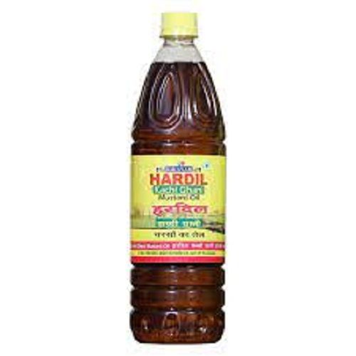 Common 100 Percent Pure Natural No Added Preservative Hardil Mustard Oil For Cooking