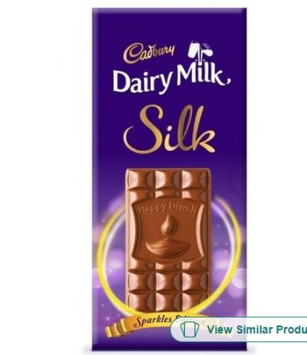 Brown Sweet And Delicious Taste Chocolate Cadbury Dairy Milk Silk Sparkles 231 Gram 