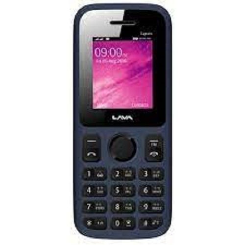 Black Easy To Use And Simple Rubber Anti-Dust Keypad Lava N1 Mobile Phone