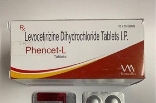 Levocetirizine Dihydrochloride Tablets I.P (10 X 10 टैबलेट पैक) के लिए उपयुक्त: सभी के लिए उपयुक्त 