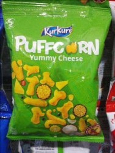 Light Fluffy And Irresistibly With Cheese Flavors Kurkure Crunchy Puffcorn