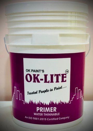 Ok Paint Cement Primer, Exterior Water Thinnable, Packaging Size 20 Ltr