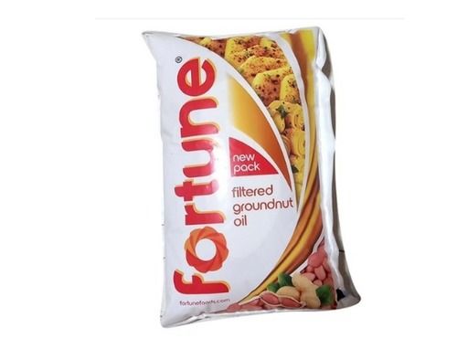 Organic 100% Pure And Natural 1 Litre Fortune Filtered Cooking Groundnut Oil, Its Contain Lower Cholesterol