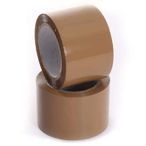 Bopp Single Sided Brown Masking Tape With 24-72 Mm Size