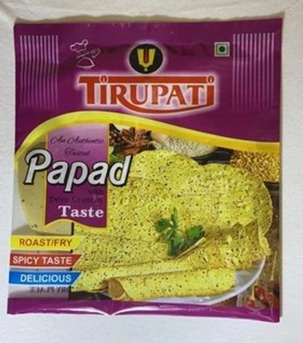 Tasty And Delicious Extra Crunchy Tirupati Masala Papad 