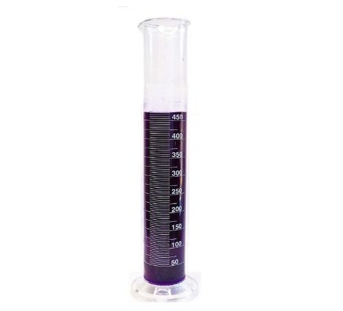 1000ml Cylindrical Borosilicate Glass Tubes, Used In Chemistry Lab To Mix Chemicals 