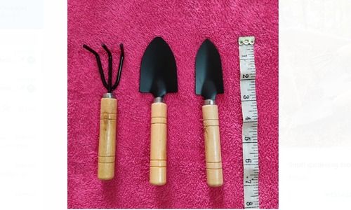 Black And Brown Heavy-Duty Metal 7 Inch Small Gardening Tool For Gardening Deep Root Weeders