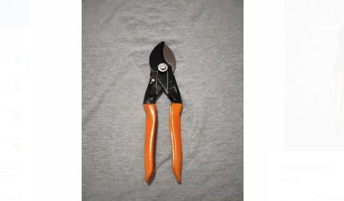 Black And Orange Heavy-Duty Metal 8 Inch Pruning Cutter For Branches Cutting Garden Trowels