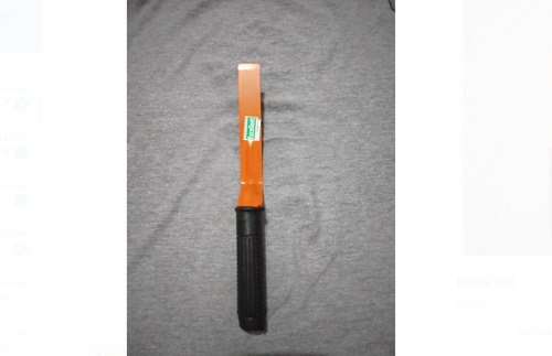 ब्लैक एंड ऑरेंज हैवी-ड्यूटी स्टील लाइटवेटेड 27 सेमी गेजिंग ट्रॉवेल