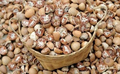 Brown Round Solid Dried Areca Nut With High Nutritious Value
