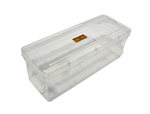 Multipurpose Transparent Plastic Based Storage Box - 22 NX