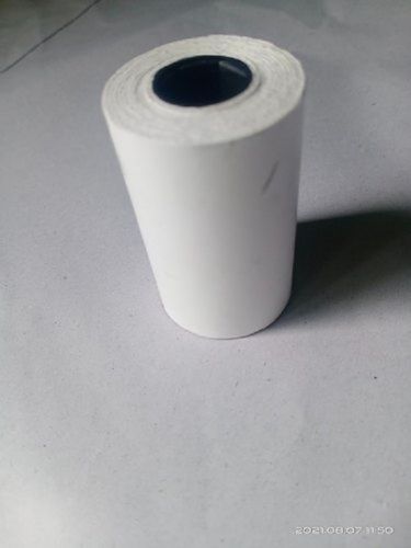 Black Plain Packaging Corrugated Plain White Thermal Paper Roll For Mulitpurose Use