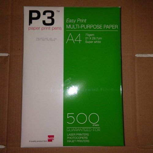 Soft And Smooth Light Weight Ruled Pages White A4 Size Copier Paper 