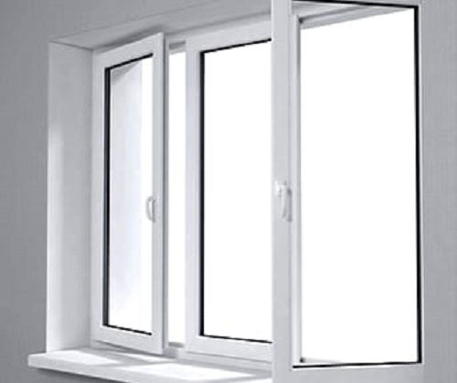 Sturdy Construction Scratch Resistant Square Aluminum Windows For Residential Ventilation