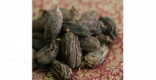 Black Large Cardamom With Enhance The Taste Of Dishes Grade: Food Grade