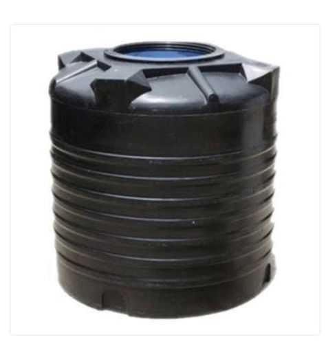 Black Long-Lasting And Strong Pvc Plastic Supreme Water Tank, 1000 Liters Capacity Grade: A-Grade