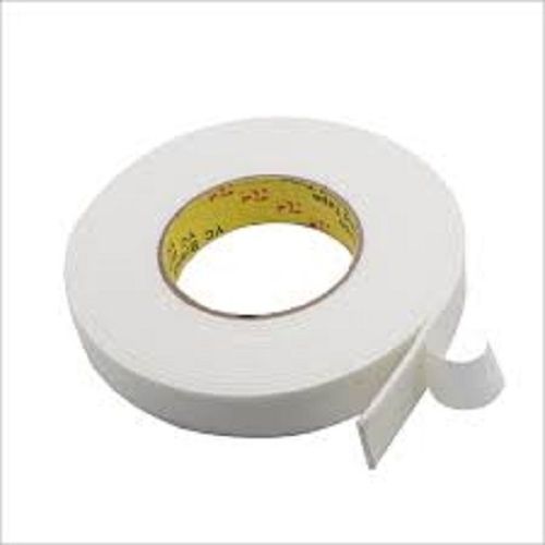 Eco-Friendly Heavy Duty White Self Adhesive Foam Tape With Strong Sticky Strips Tape Length: 30  Meter (M)