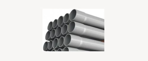 Grey Leak-Proof Galvanized Heavy-Duty Pvc Plastic 1.5mm Round Pipe, 5 Meter Length