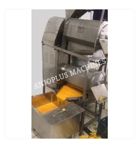 High Performance Double Stage Pulper Used For Pulping Fruits, Capacity 100 Kg Food Processing