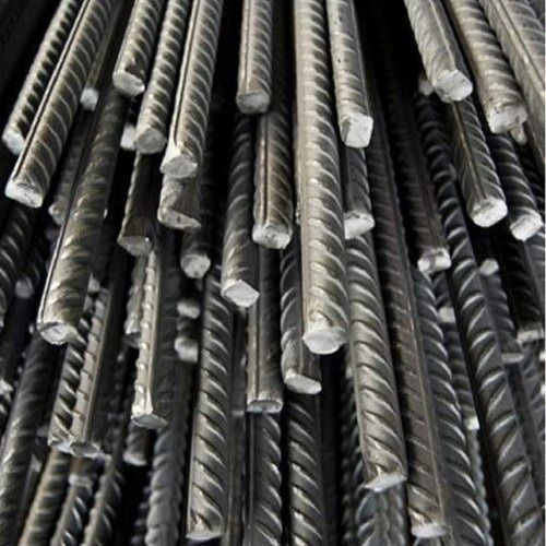 Mild Steel Tmt Bar, Used In Manufacturing Of Pillars In House And Buildings