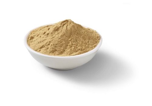 Natural Mushroom Powder For Cooking And Oil Extraction In Fresh Creamy Color