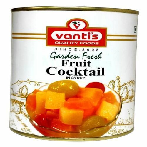 Natural Fruit And Good Taste Fruit Cocktail Syrup Packaging: Can (Tinned)