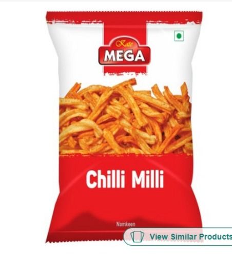 100% Pure Fresh Nutritent Enriched Yellow Chilli Milli Salted Snacks, Pack Of 25 Gram  Packaging: Box